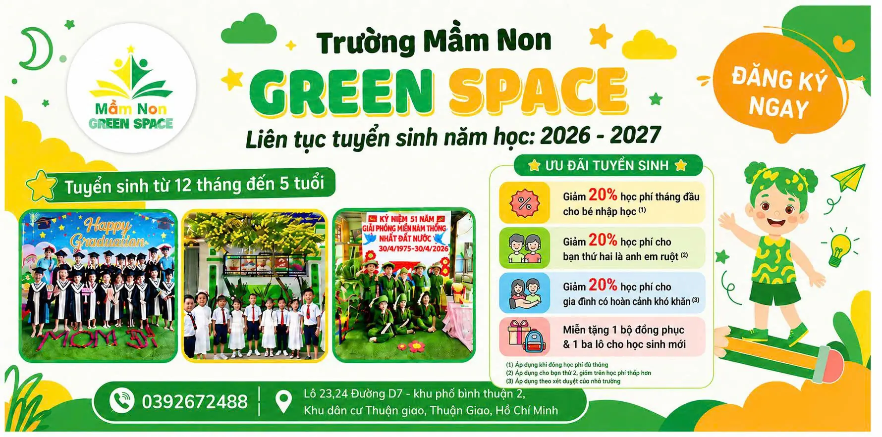 TRƯỜNG MẦM NON GREENSPACE